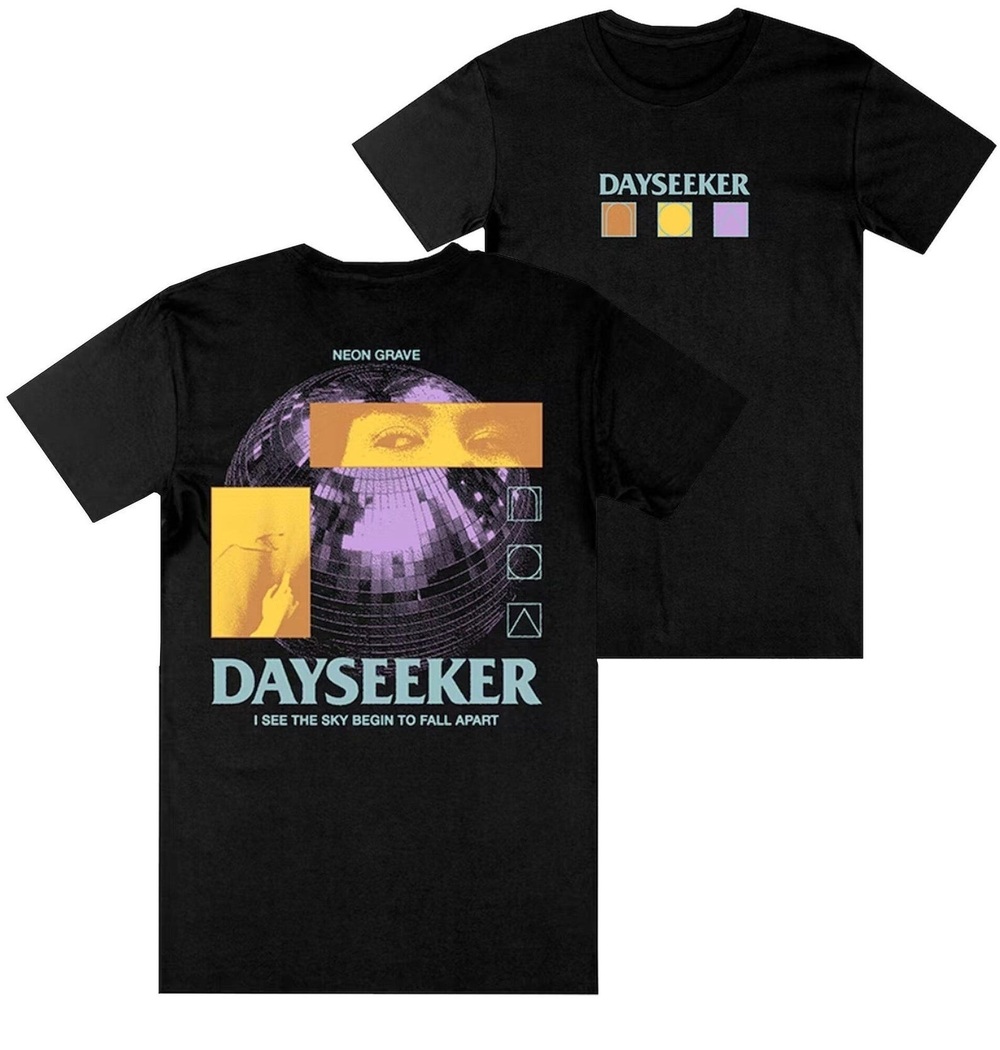 Dayseeker Band Logo Black Shirt 2 Sided